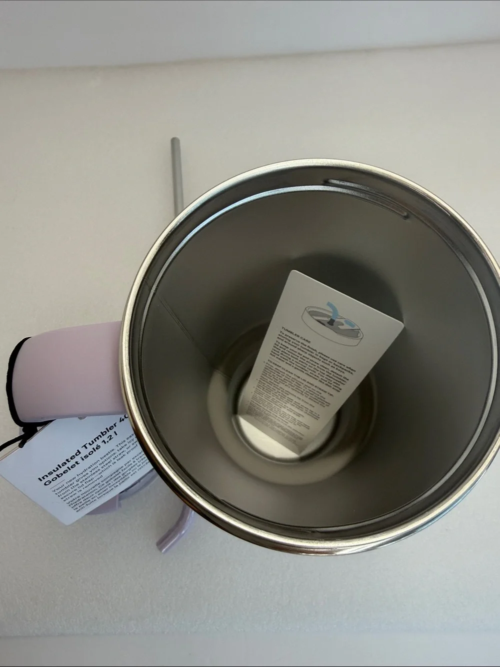 🆕 LULULEMON Insulated Tumbler 40oz Faint Lavender NWT - Picture 11 of 15